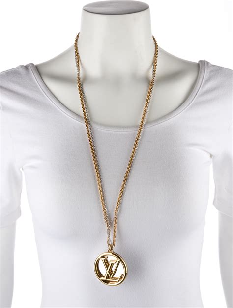 lv gold necklace|louis vuitton gold jewellery.